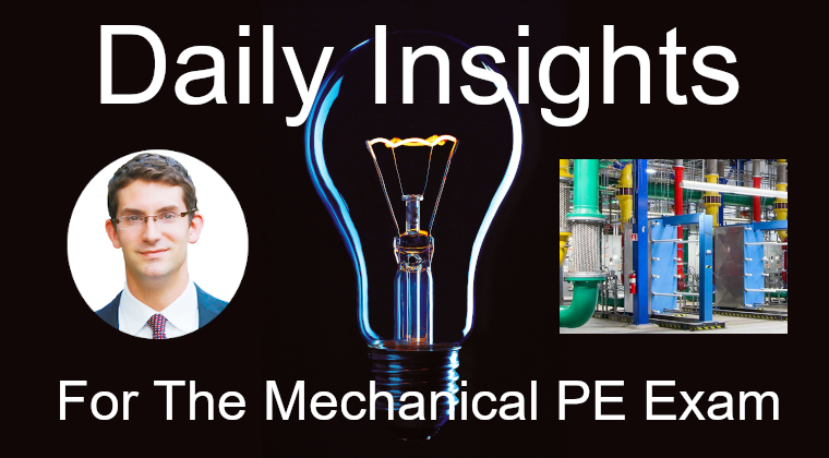 Daily Insights for the Mechanical PE Exam