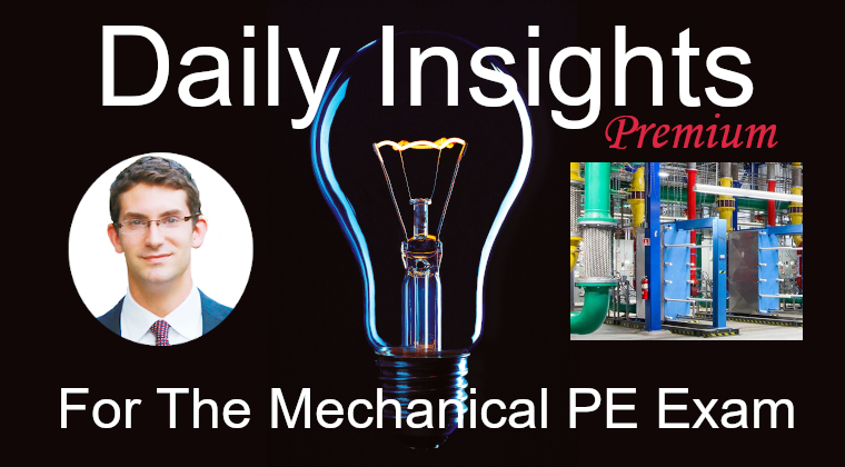 Daily Insights Premium for the Mechanical PE Exam